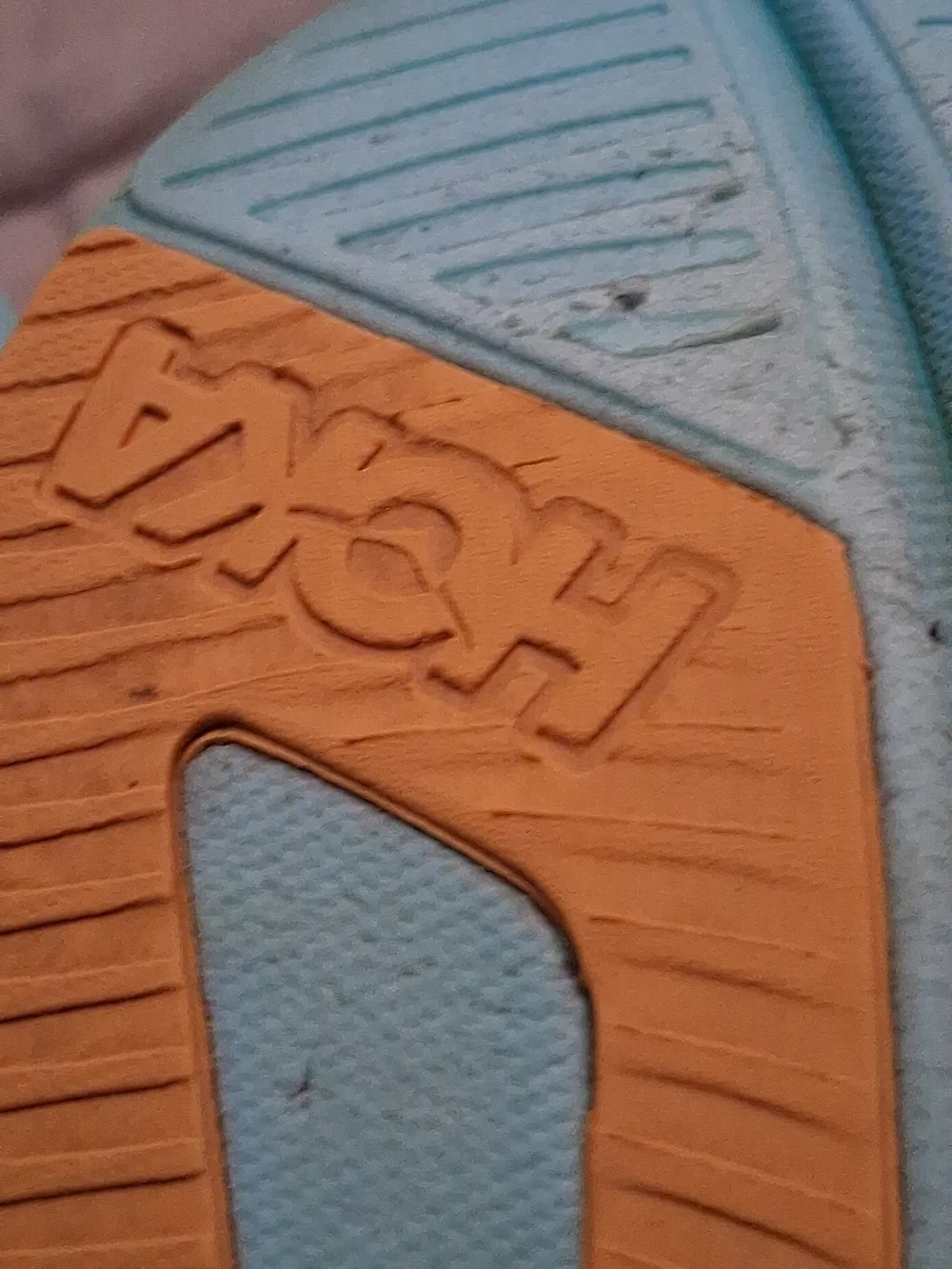 Hoka One One Blue and Teal Running Shoes